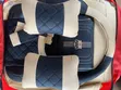 Sabbin Black da Cream Seat Covers na Duk Mota - 3