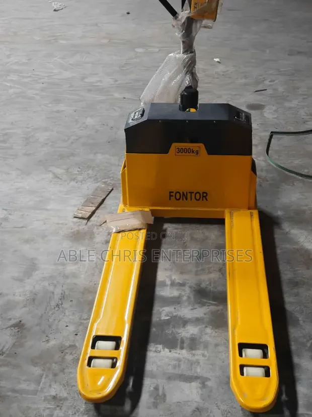 Fontor 3-Ton Electric Forklift Pallet Stacker - 1