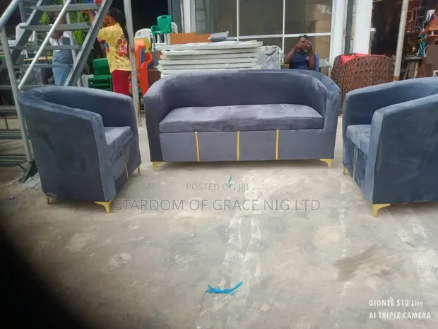 Standard 5-Seater Bucket Sofa Set - Brand New - 1