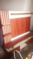 Home Interiors 4x4 TV Console - Brown - 2