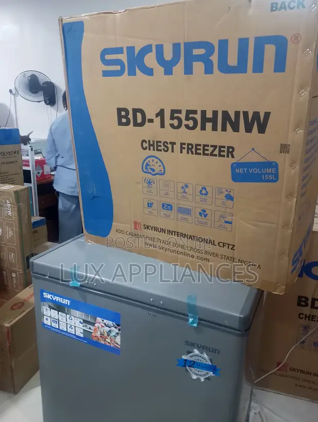 Skyrun 155L Chest Freezer BD-155HW - 1