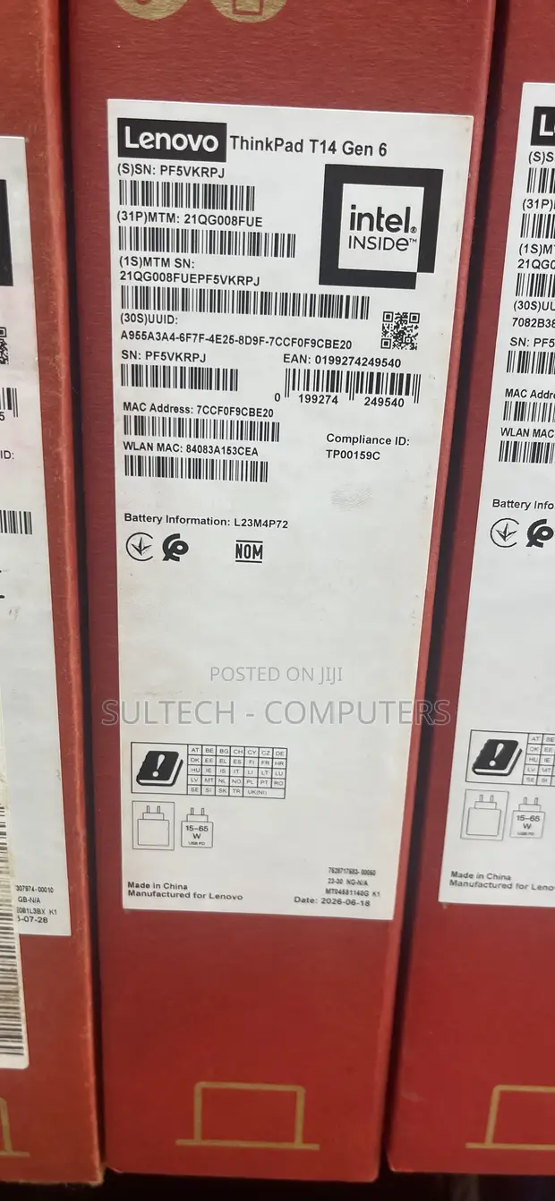 Sabo Lenovo ThinkPad T14 Gen 6 Laptop - 1