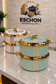 Luxury Insulated Food Warmers with Transparent Lids (2pcs) - 2