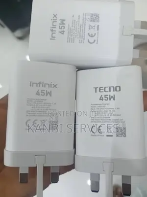 Tecno & Infinix 45W Fast Charger (Original)