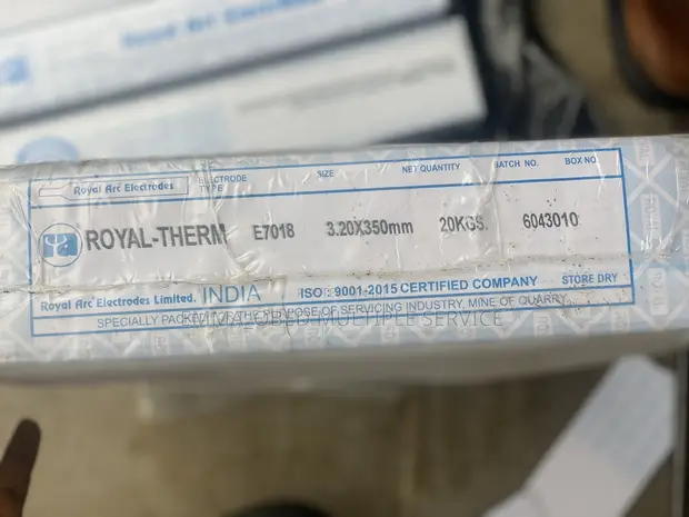 Royal-Therm E7018 Low Hydrogen Electrode 3.2x350mm - 1