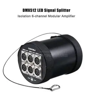 6 Channel DMX Signal Splitter