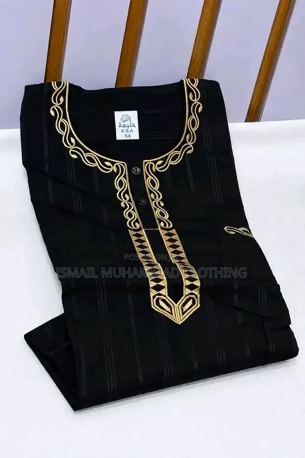 Saudi Male Jalabiya - Brand New Fabrics - 1