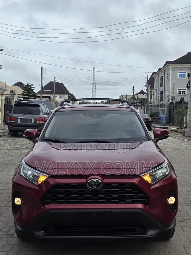 2020 Toyota RAV4 XLE Premium AWD - Red - 1