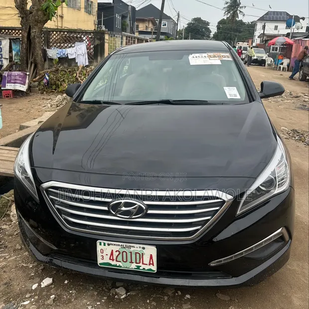 Hyundai Sonata 2015 Black - 1