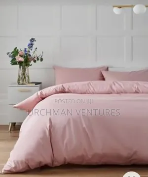 Brand New 100% Cotton Pink Bedsheet & Duvet Cover Set