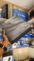 PS4 Slim with 2 Controllers and Games - 2
