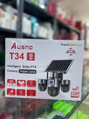 Ausno T34 Intelligent Solar PTZ Camera
