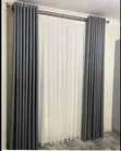 Brand New 7ft Sliding Window Curtains - Irish Sheer - 2