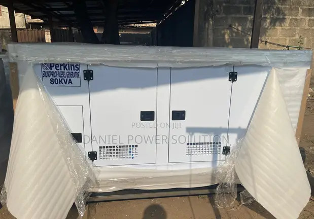 Sabon 80kVA Perkins Soundproof Generator - Garanti na Shekaru 2 - 1