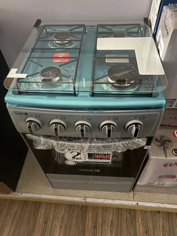 Scanfrost 50x50 Gas Cooker with Baking Oven & Grill - 1
