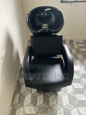 Shampoo Backwash Chair with Ceramic Bowl