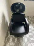 Shampoo Backwash Chair with Ceramic Bowl - 1
