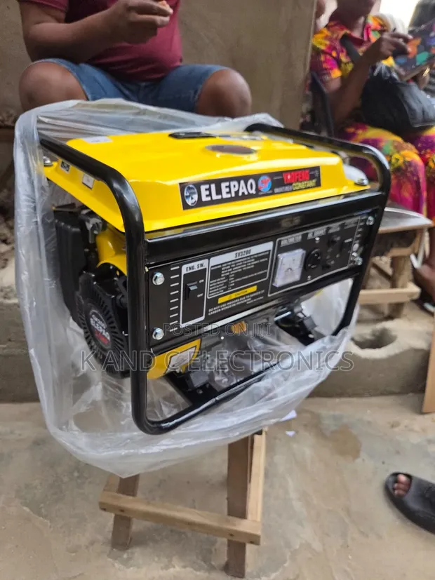 Original 1.5kVA Elepaq Manual Generator - 1