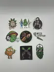 Sticker Pack - Leafy Design - 1