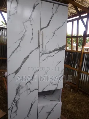 Wardrobe Indoor Cabinet with Marble Effect