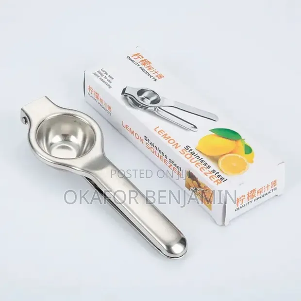 Lemon Squeezer Mai Inganci na Stainless Steel - 1