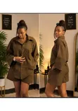 Kayan Mata 2-Piece: Set na Rigar da Guntun-wando - 4