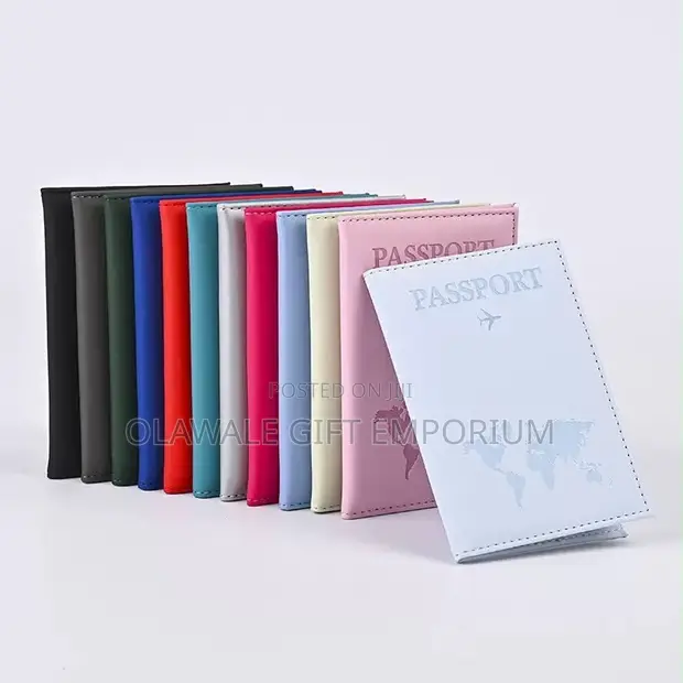 Luxury Pink Passport Cover & Holder - 1