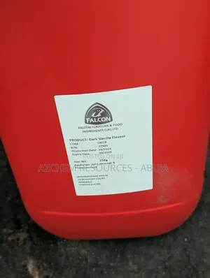 Dark Vanilla Flavour - 25kg Drum (Food & Beverage Grade)
