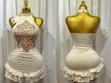 Glamour Halter Bodycon Gown - 2