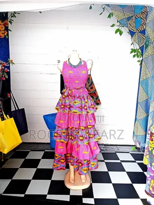 Smocking Long Gown - Brand New