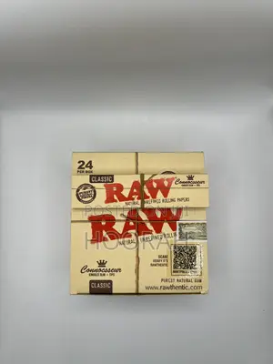 RAW Rolling Papers with Filter Tips (24 Booklets)