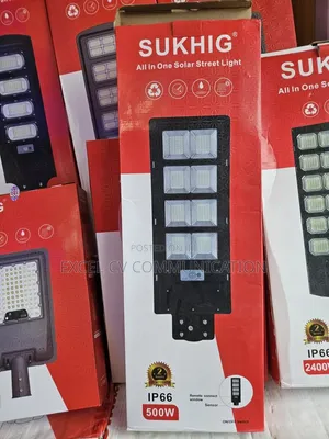Sun King 500W Solar Street Light with Sensor