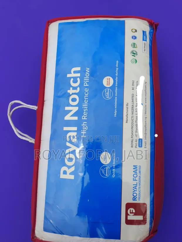 Royal Notch Memory Pillow - Sabon Kaya - 1