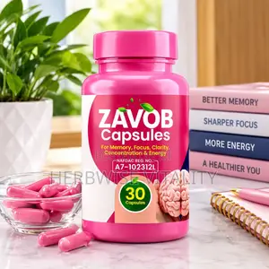 Zavob Capsules - Memory, Focus & Concentration Support