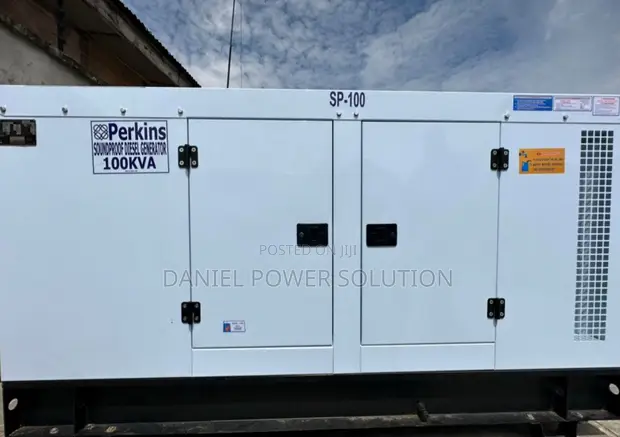 100kva Perkins Soundproof Diesel Generator - 1