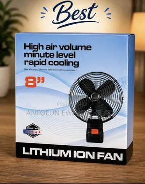 Ox Rechargeable Lithium Fan with Double Batteries