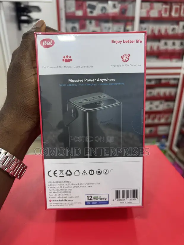 Itel 80,000mAh 100W Power Bank - 1
