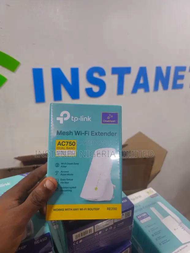 TP-Link RE200 AC750 Dual Band Wi-Fi Mai Faduwa - 1