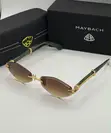 High Quality Luxury Maybach Sunglasses - 1