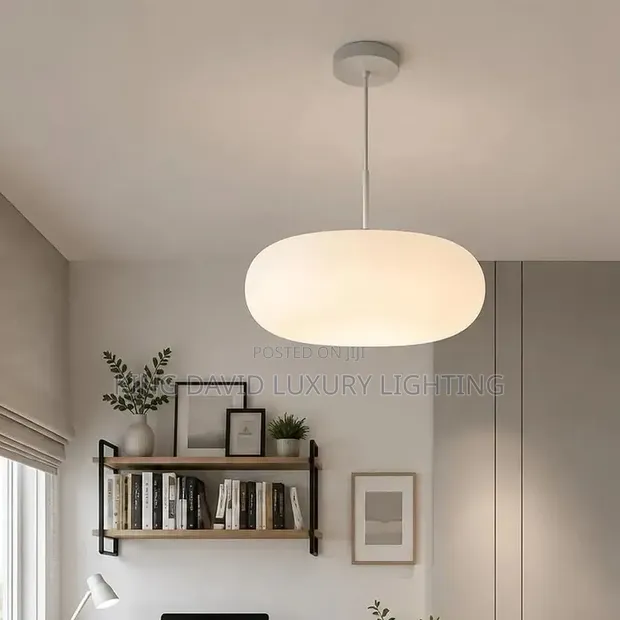 Minimalist Oval Pendant Light - 1