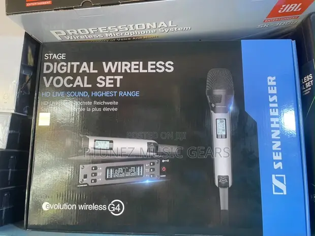 Sennheiser Evolution Wireless G4 Microphone (Brand New) - 1