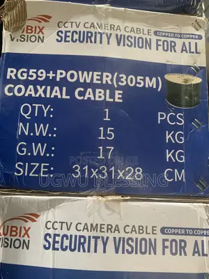 Kubix Vision RG59 Power Coaxial Cable (305m)