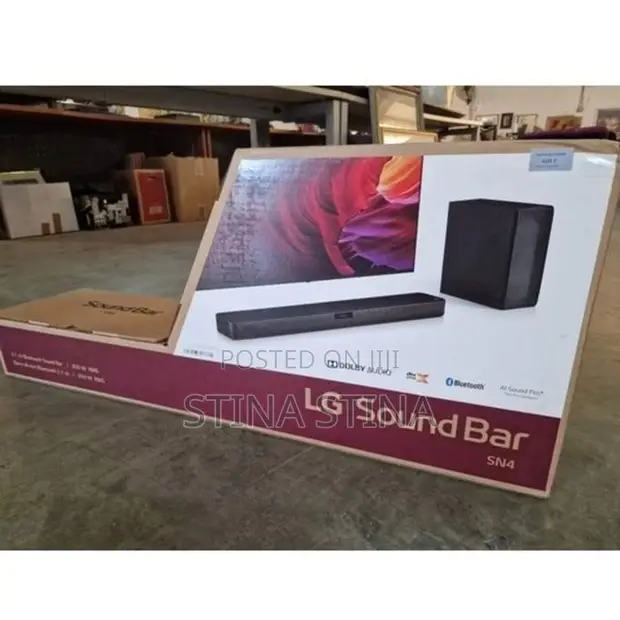 LG 300W Soundbar with Wireless Subwoofer - 1