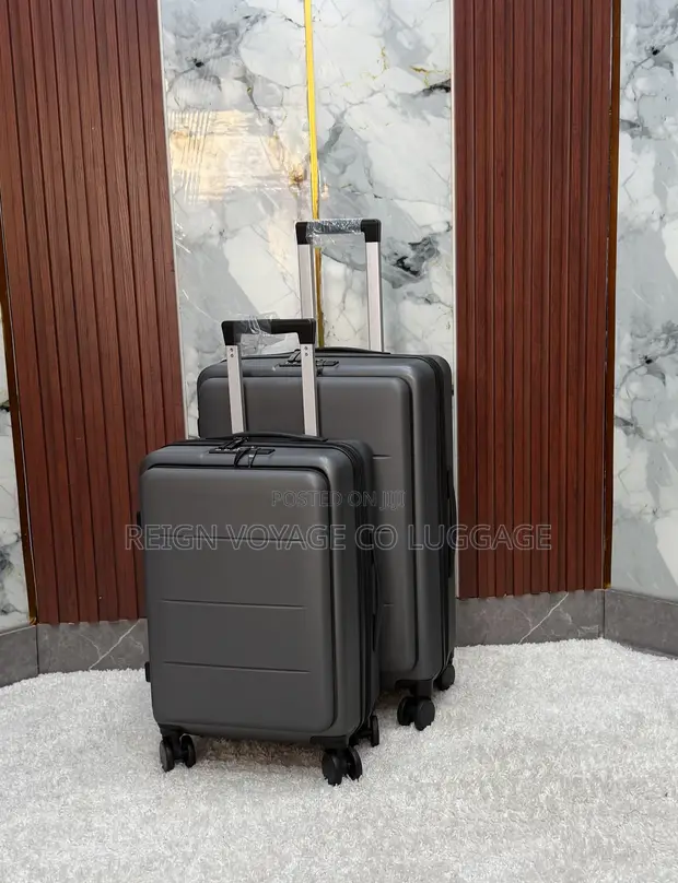 2-Piece Luggage Set - Charcoal Grey - 1