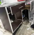 Used Nail Table with Drawers - 2