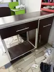 Used Nail Table with Drawers - 4