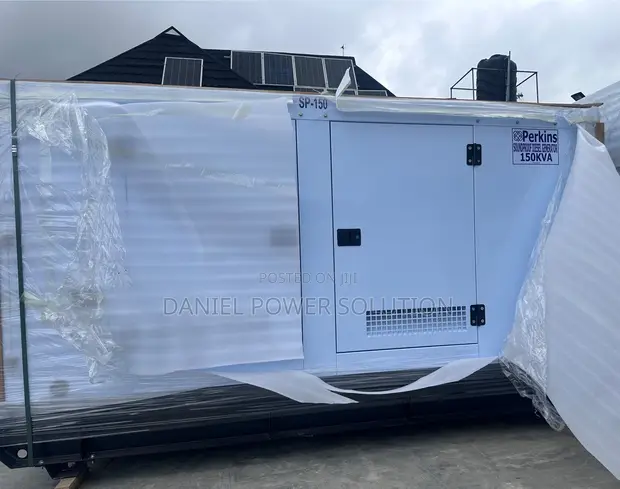 150kVA Perkins Soundproof Diesel Generator - 1