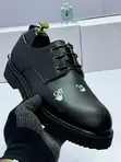 Takalmi Na Maza Na Italiya Da Aka Yi Da Fatar Baki - Salon Bottega Veneta - 2