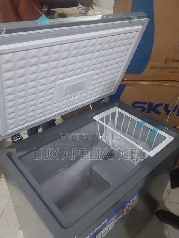 Skyrun BD-155HW 155L Chest Freezer - Sabon Abu - 1
