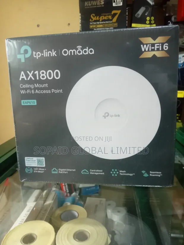 TP-Link Omada EAP610 AX1800 Wi-Fi 6 Access Point - 1
